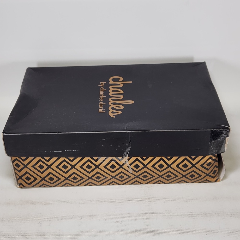 Charles by Charles David Genie Mules Womens Size 7.5 Mango Lizard Embossed Heels - Picture 6 of 7